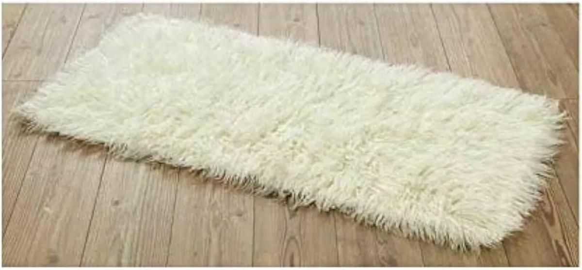 Shaggy Flokati Greek Rugs Ivory colour - 70 x