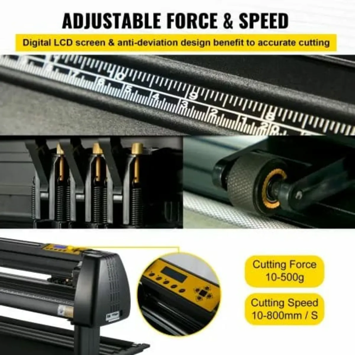 Vinyl Cutter Machine, 28 Inch Paper Feed Cutting P - Image 4