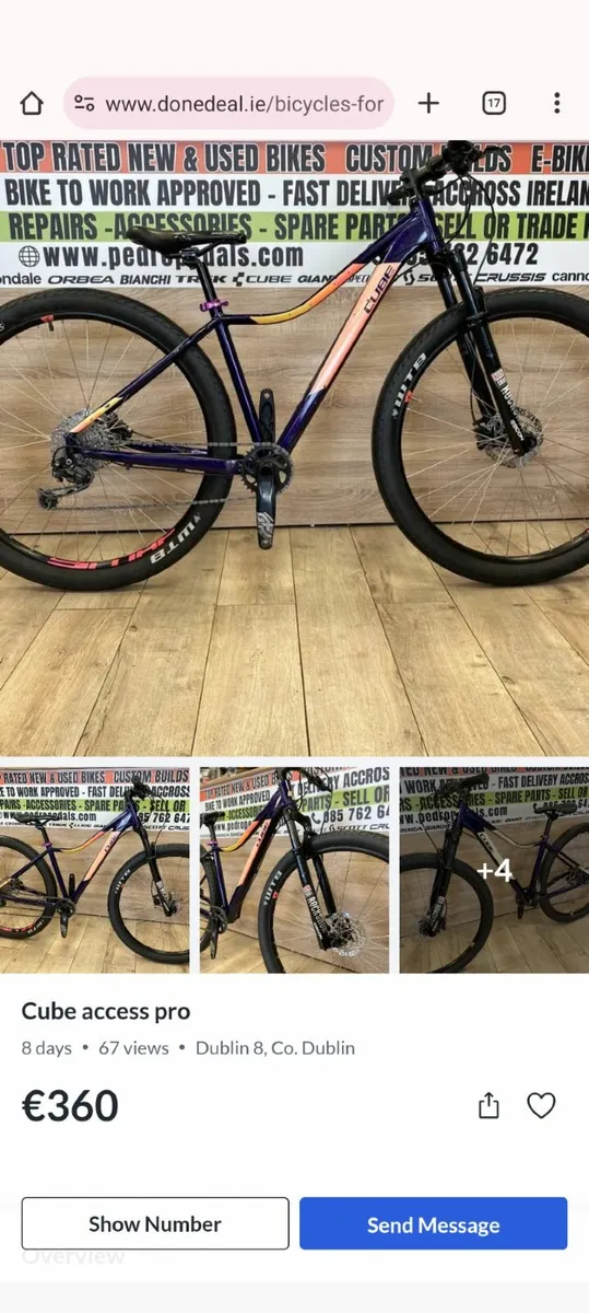 Stolen Cube Access Pro bike - Image 2