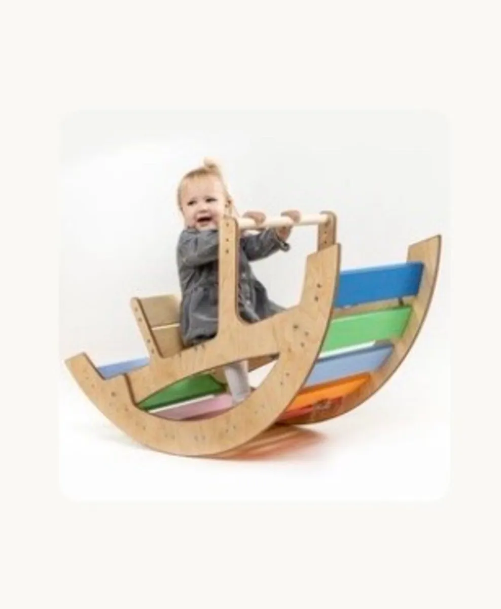 Children’s rainbow climbing arch - Image 4