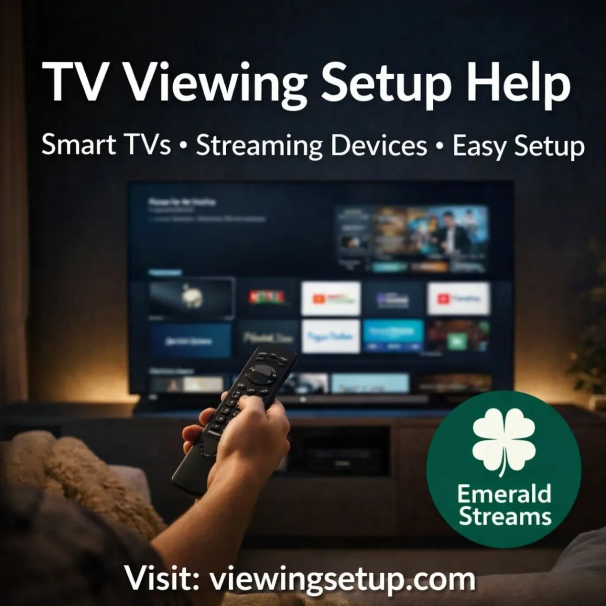 TV Viewing Setup Help – Smart TVs &  Devices