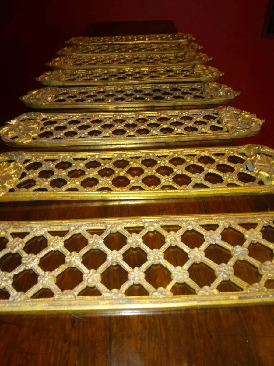8 Brass Door Plates - Image 3