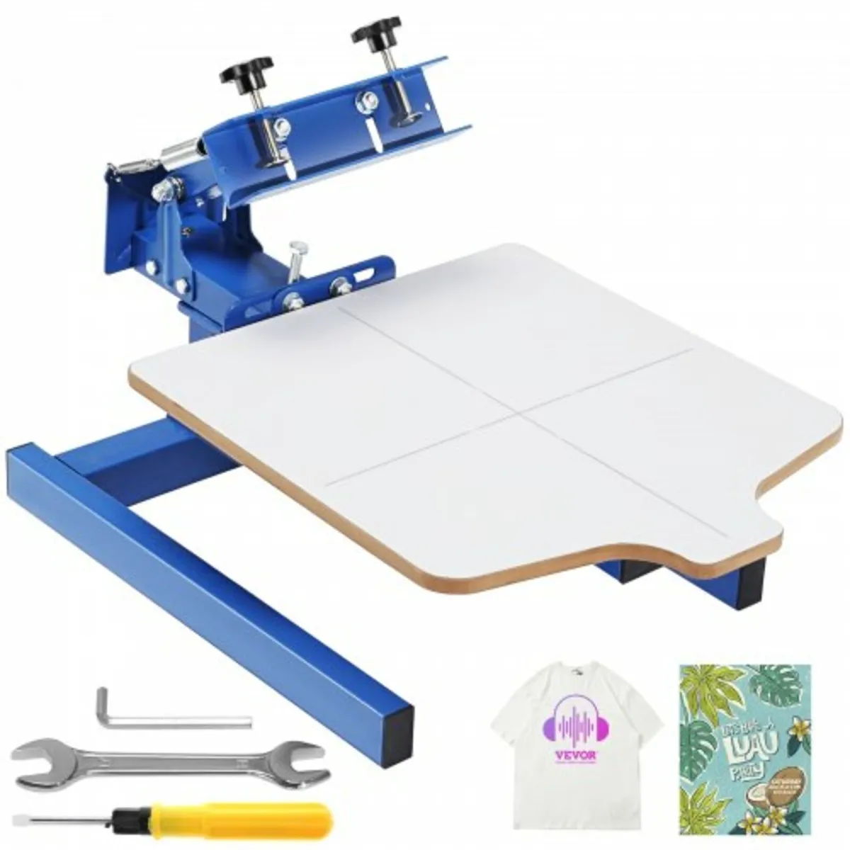 Screen Printing Machine, 1 Color 1 Station Silk Sc - Image 1