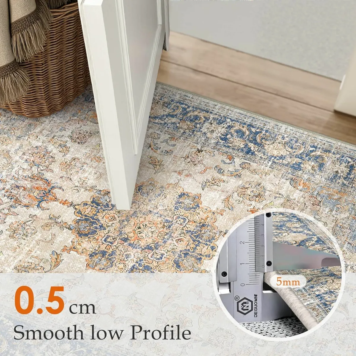 Extra Living Room Area Rug 240x300 cm Machine - Image 3