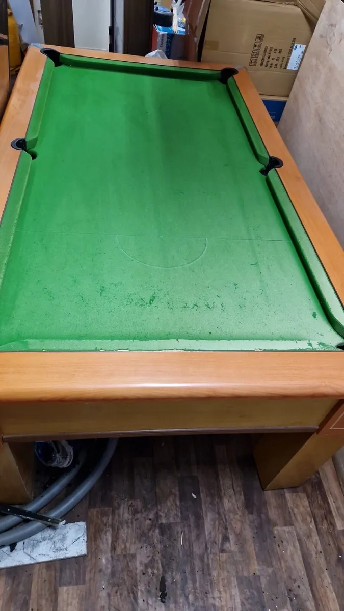 Slate pool table free to take away - Image 3