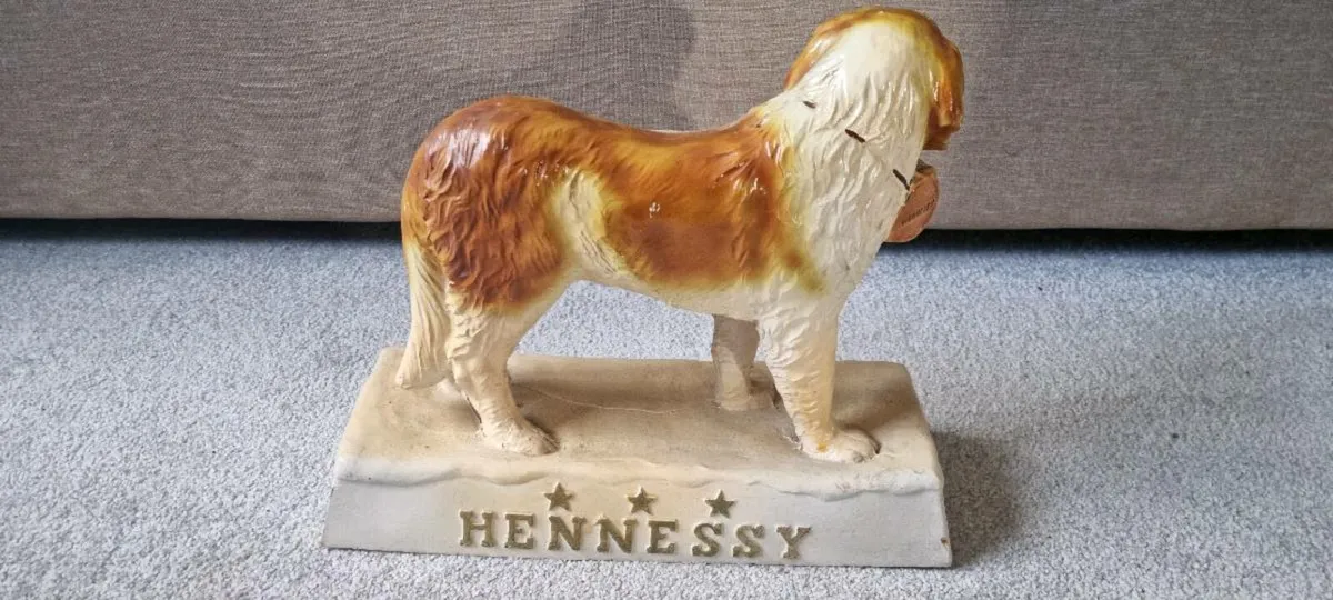 2 Antique st bernard statues - Image 3