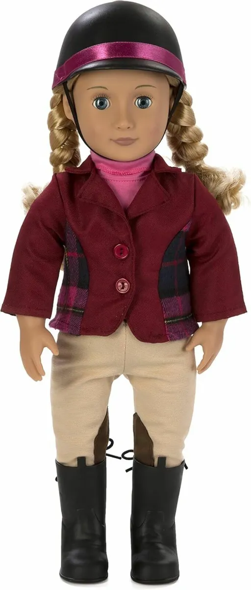 Our Generation Equestrian Lily Anna doll and book - Image 2
