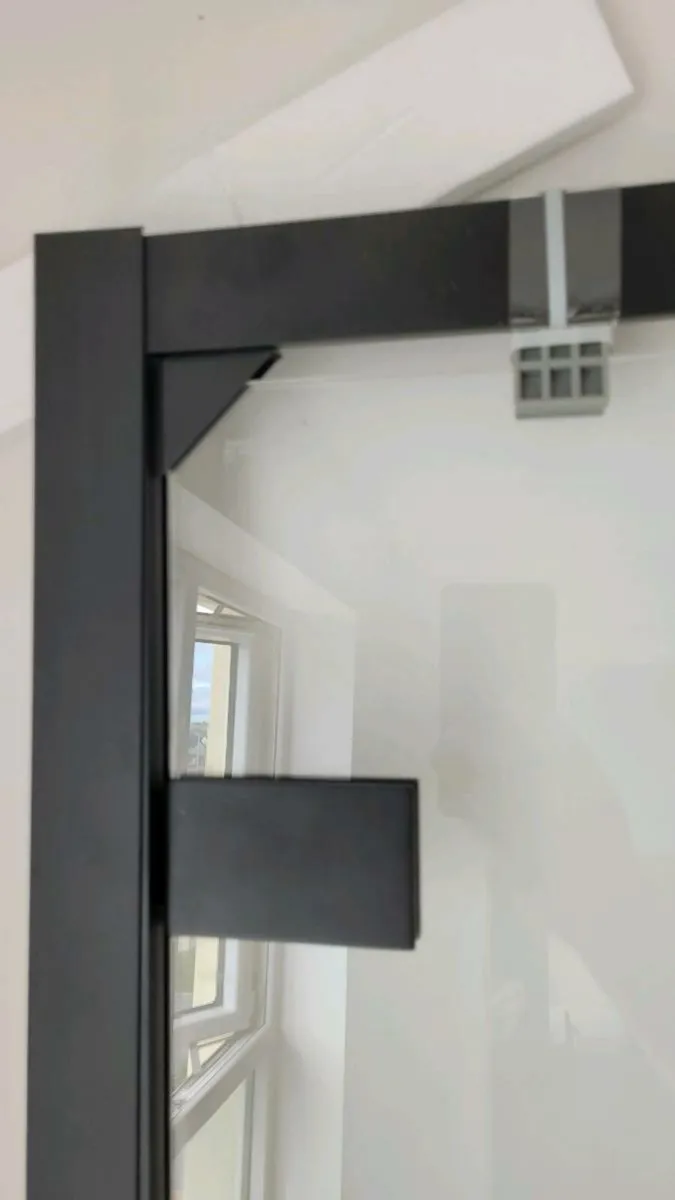 Glass shower door 1000 mm. - Image 4