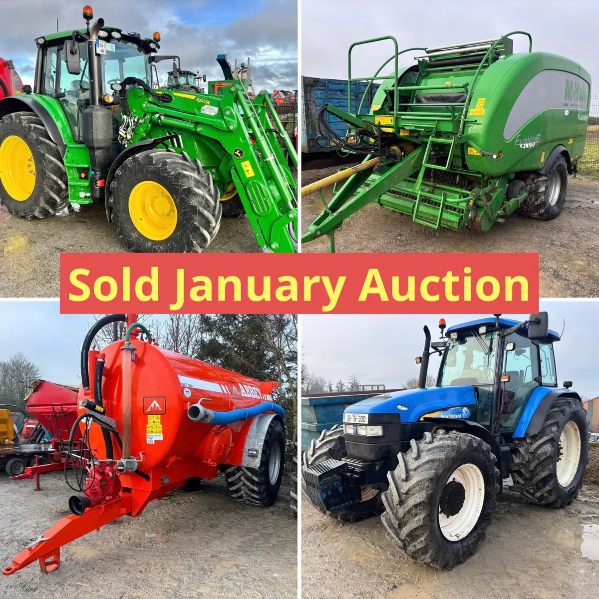 Portlaoise Machinery Auction Entries Accepted - Image 1