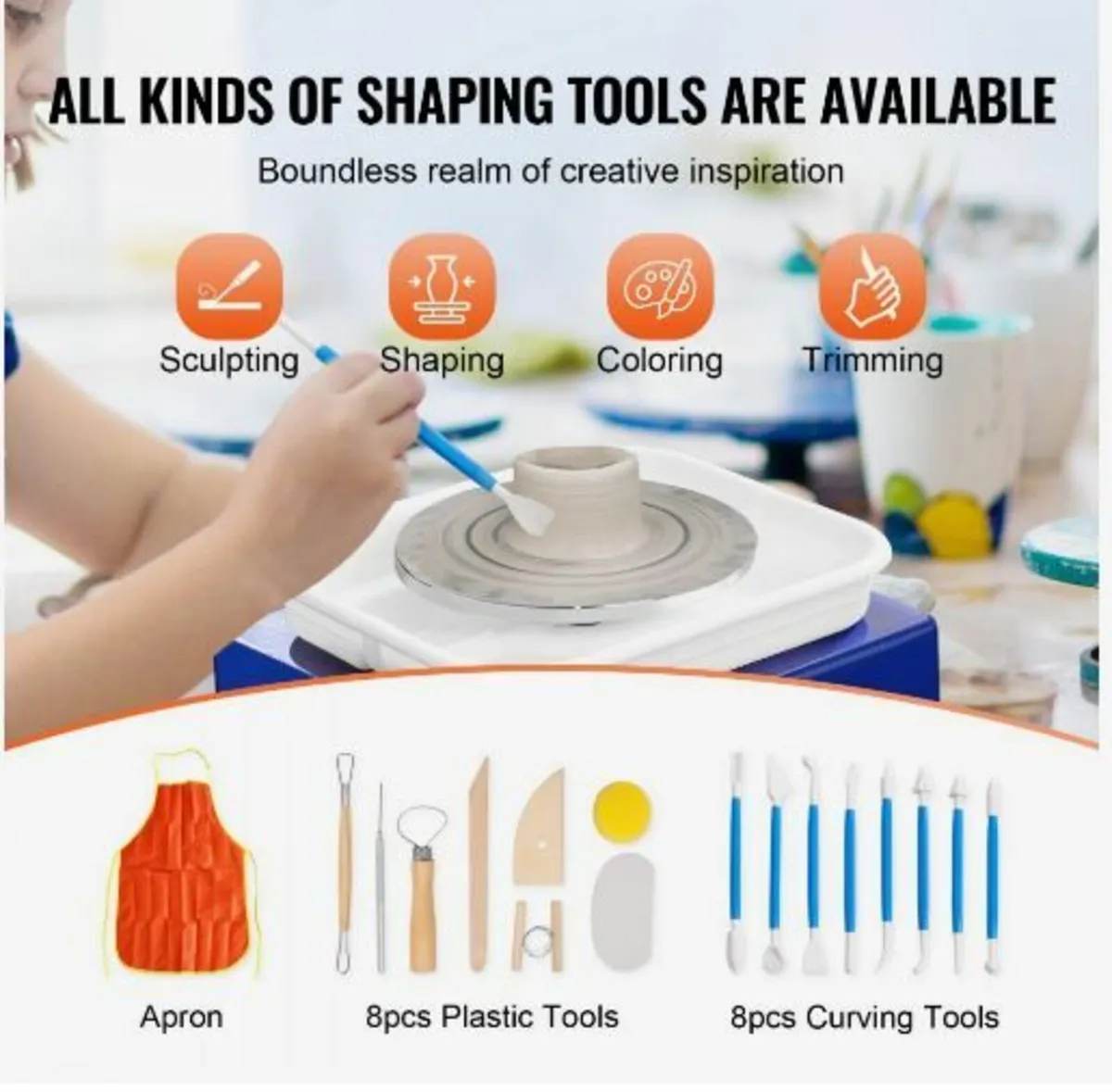 Pottery Wheel Mini Ceramic Wheel - Image 2