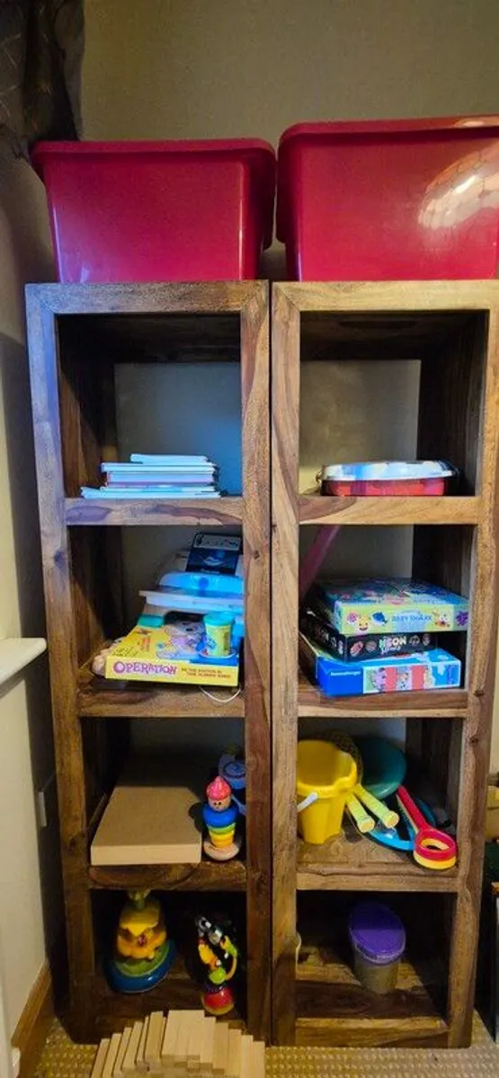 Wooden Book Case x2 - Image 2