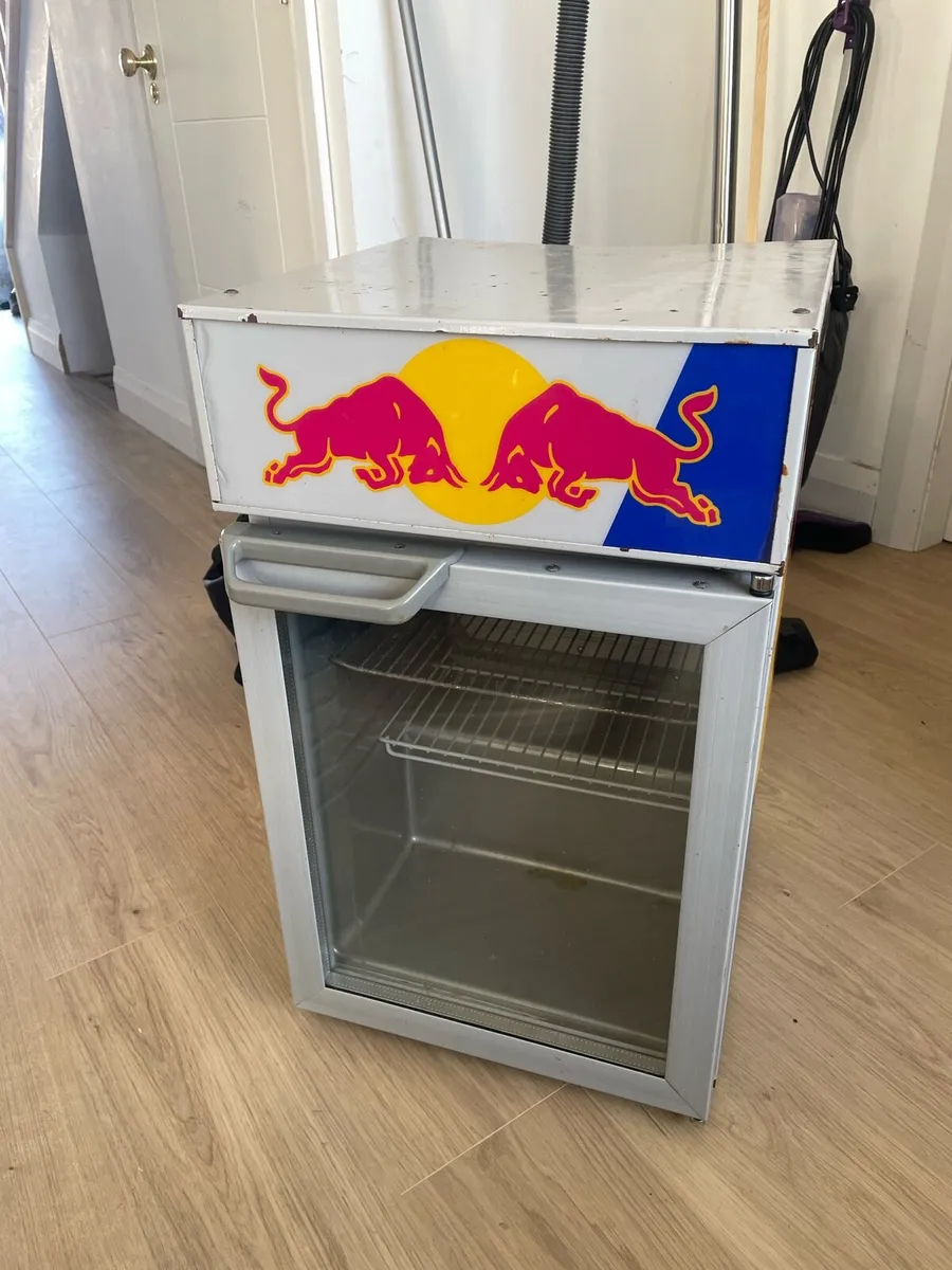 Red Bull mini fridge - Image 1