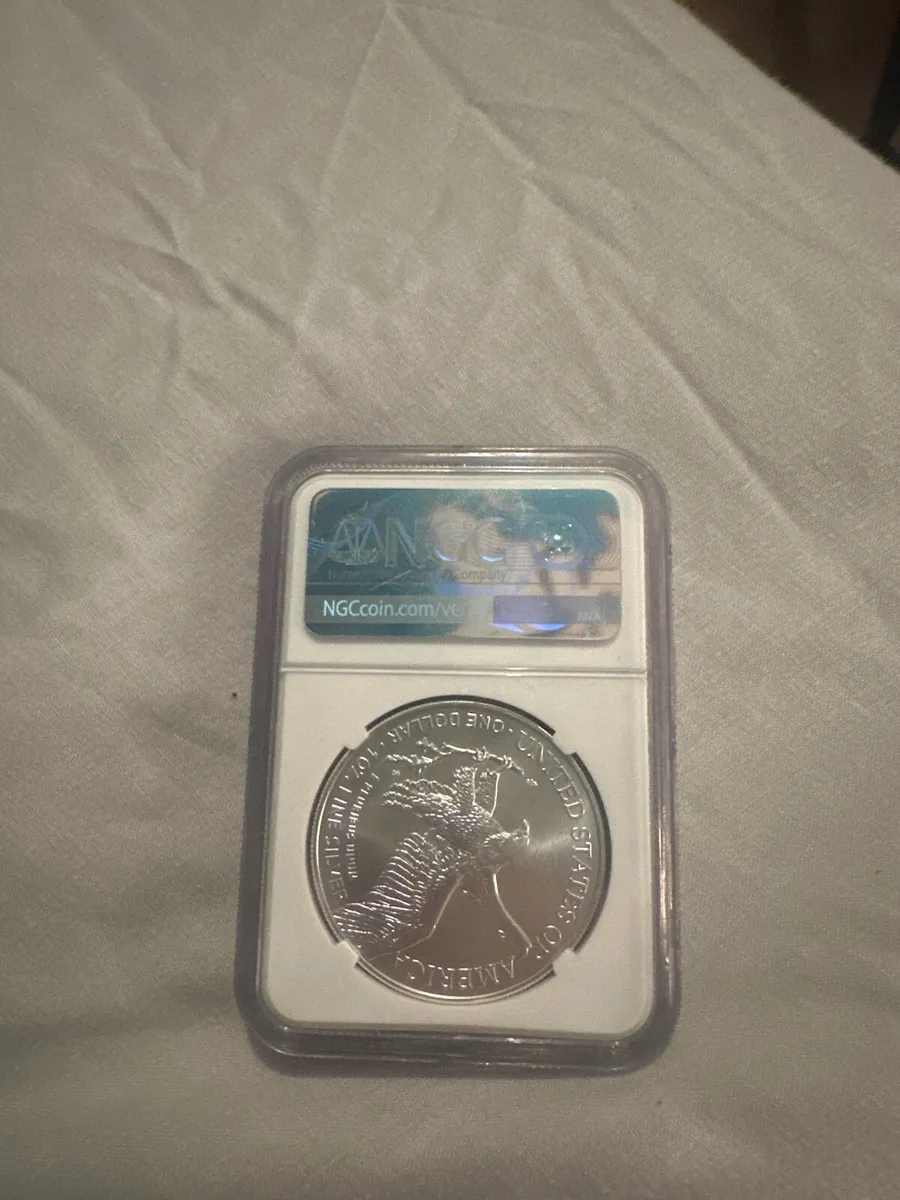 ms70 Silver Eagle 2022 1oz - Image 2