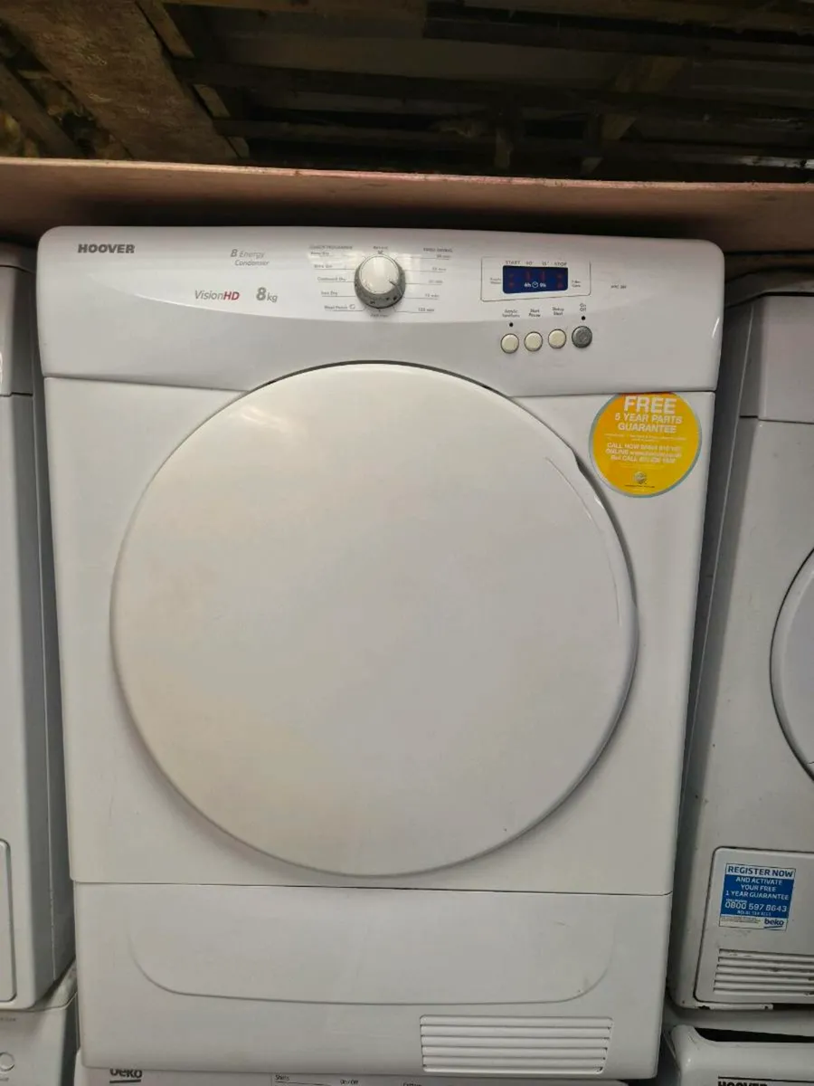 Hoover 8kg Condenser Dryer For Sale - Image 1