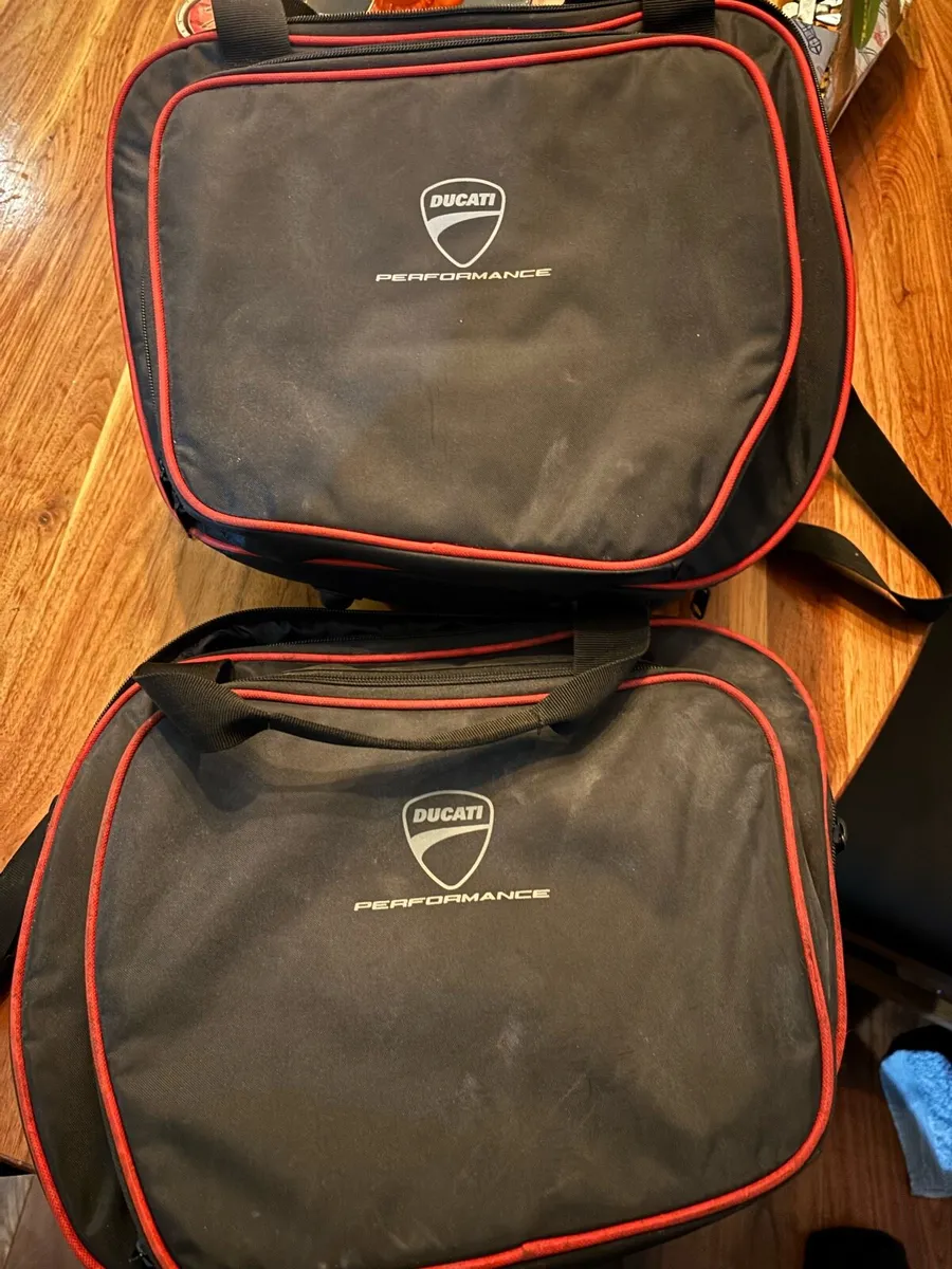 Ducati v4 side case side bags - Image 1