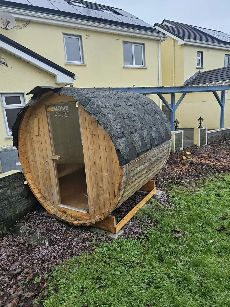 6 Person Barrell Sauna - Image 2