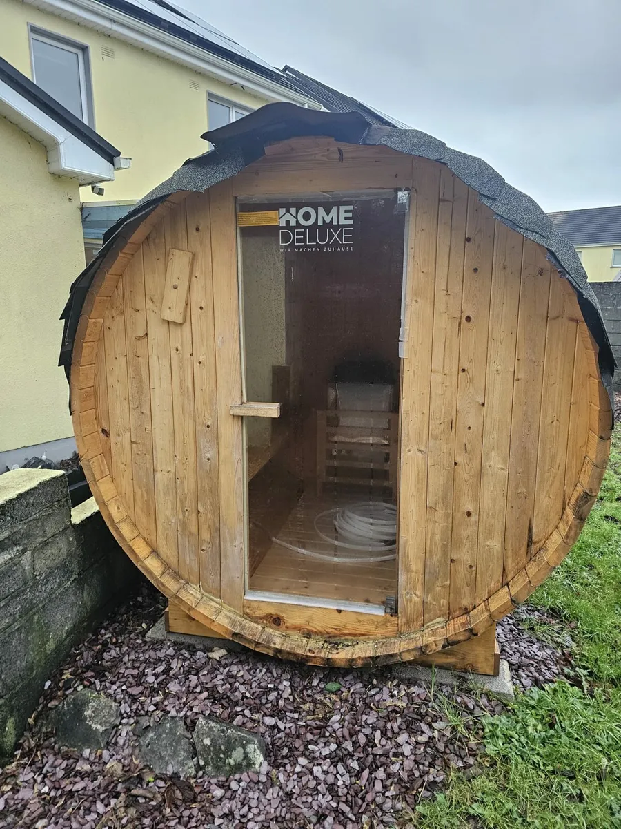 6 Person Barrell Sauna - Image 3