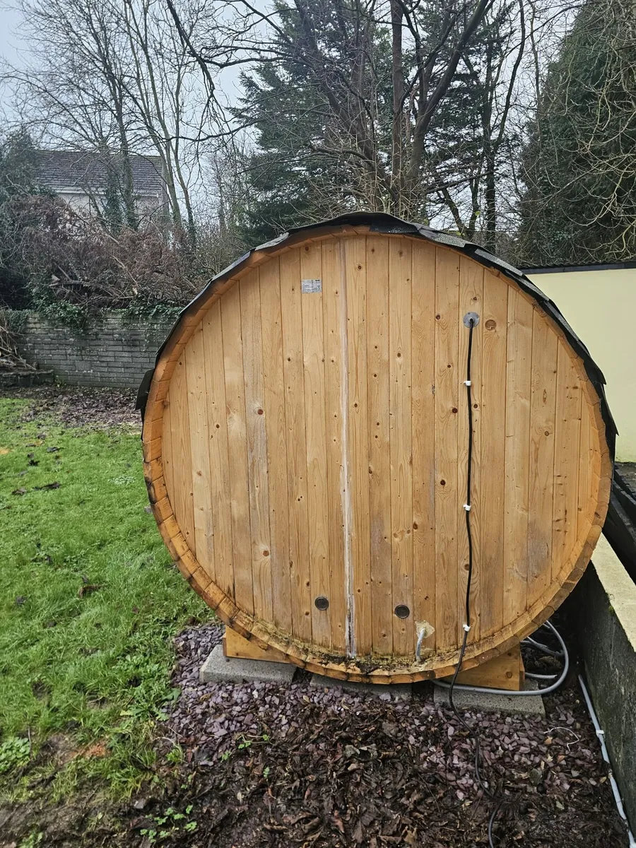 6 Person Barrell Sauna - Image 4