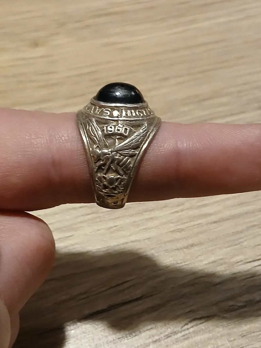 Silver College Ring - Image 3