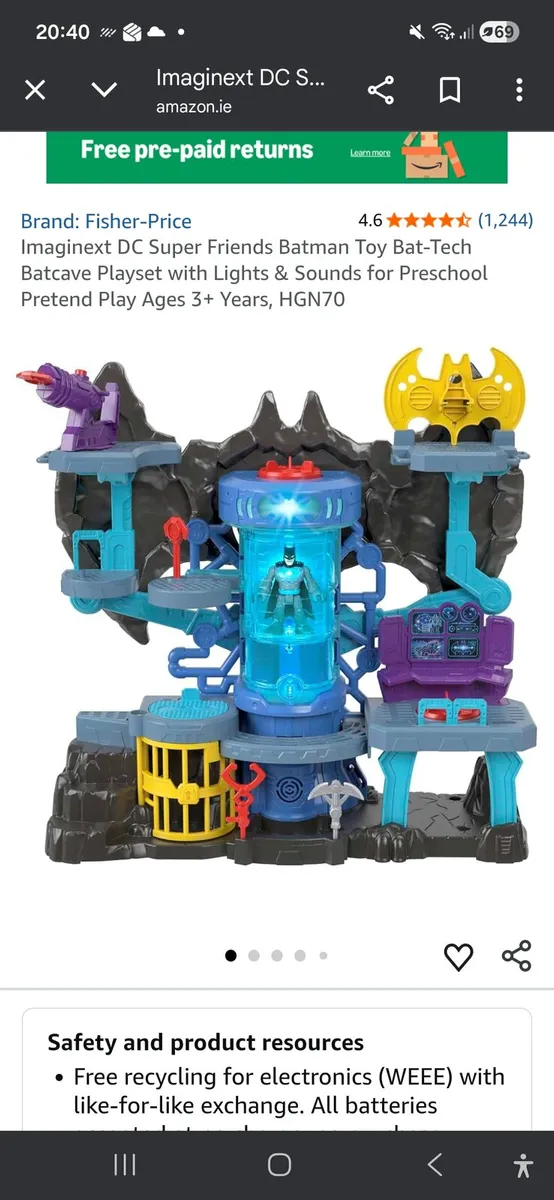 Mrvel Batcave, Bat PlayStation & Batman Prison - Image 3