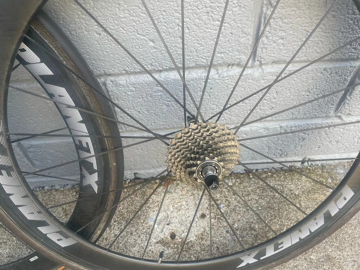 Carbon bike wheels set for Planet X bike - Image 4