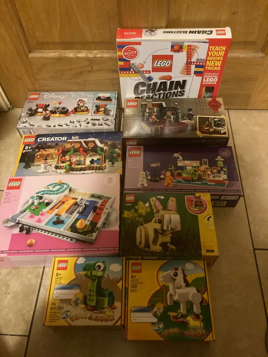 Lego sets brand new free postage