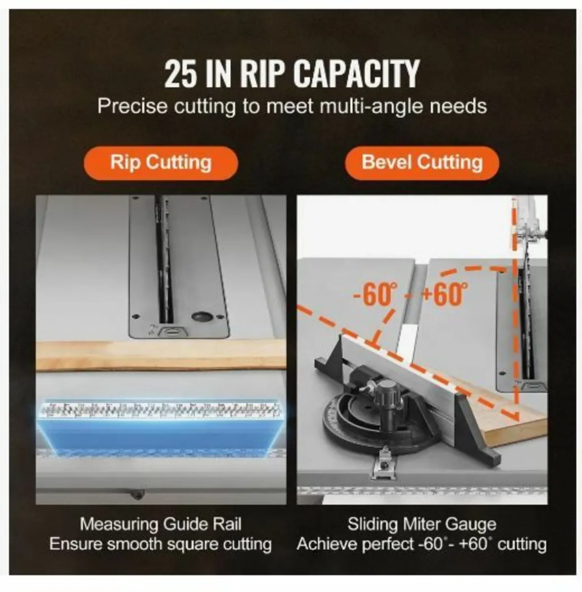 1800 W Table Saw Electric Cutting Machine - Image 2