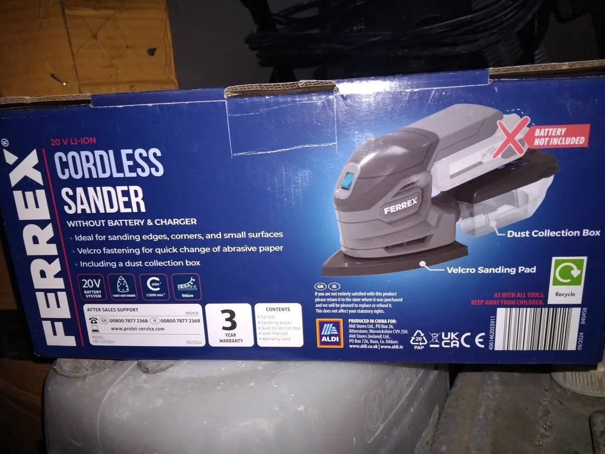 NEW FERREX mouse sander (body only)