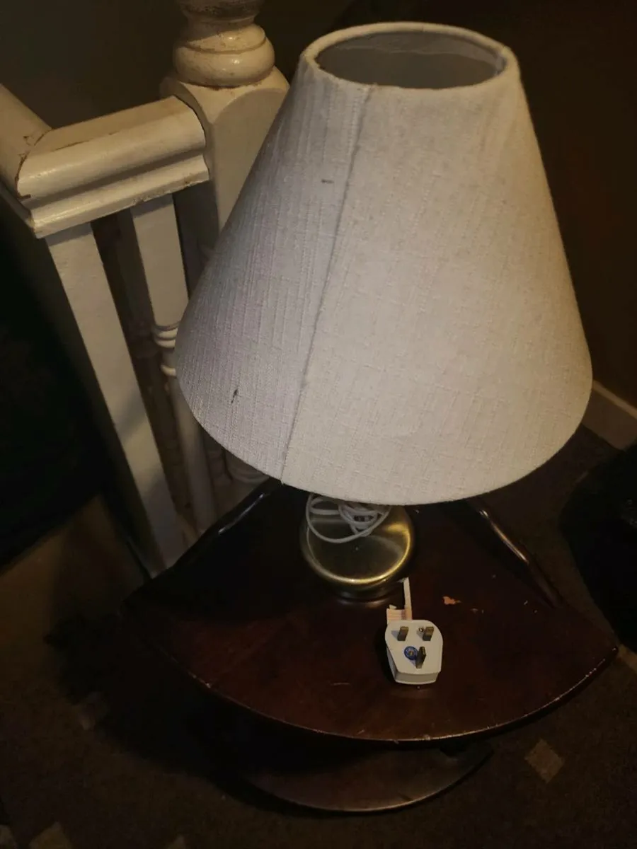 Lamp/ Corner Table - Image 2