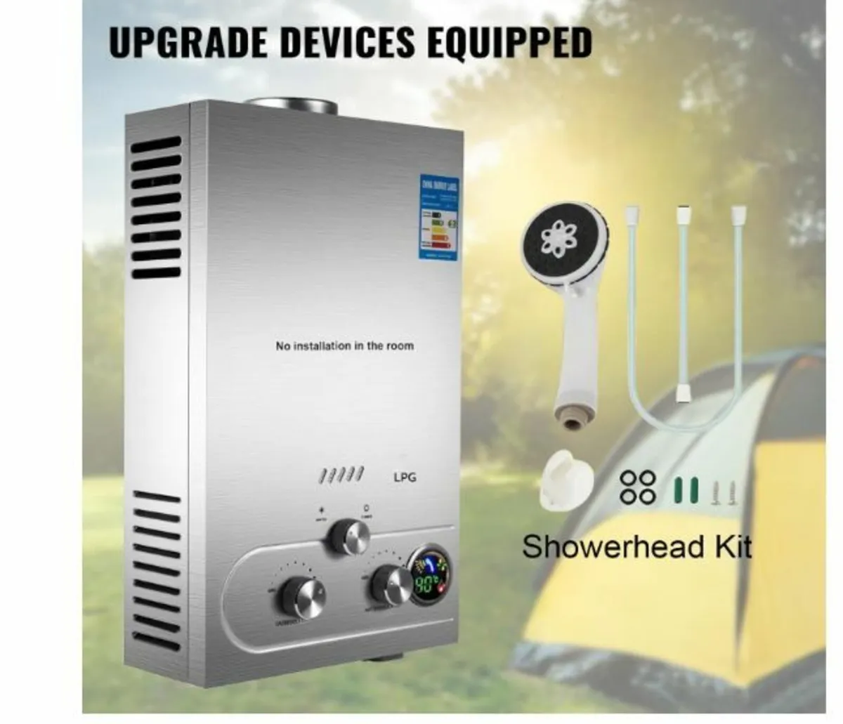 Gas Water Heater, 18LPM 36KW - Image 2