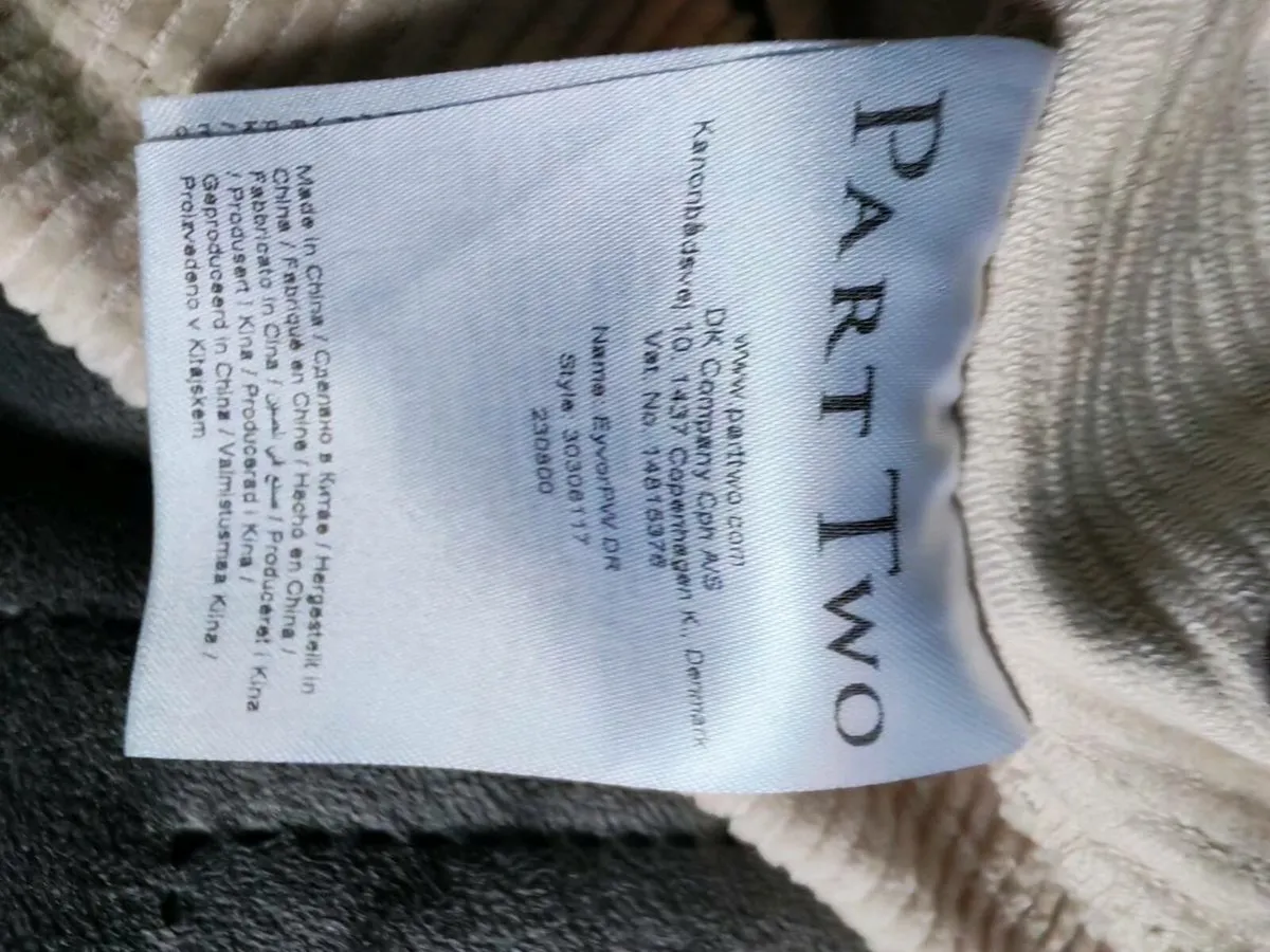 Part Two cream corduroy dress - Image 3