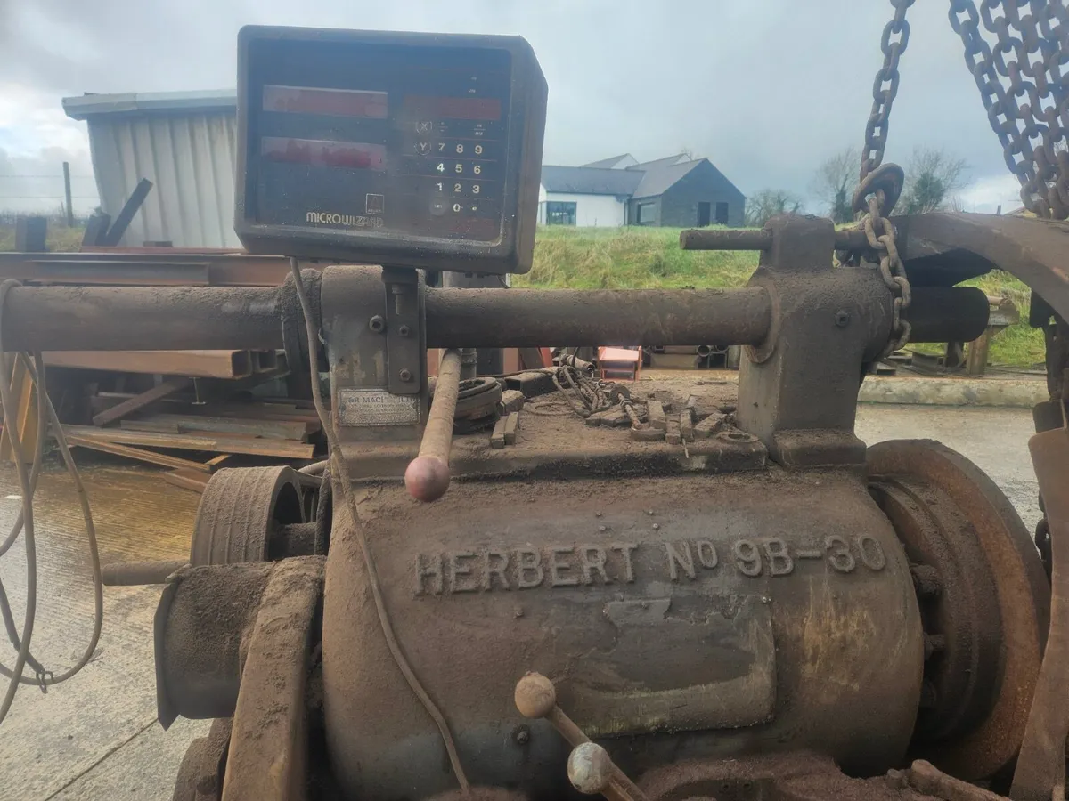 Herbert Number9B Lathe & Unimach 100T metalworker - Image 1