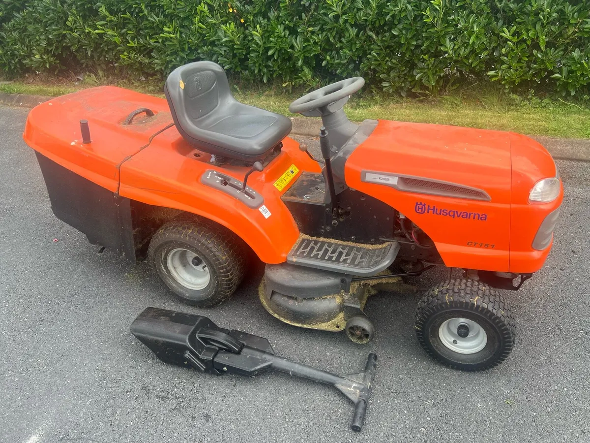 Husqvarna Ride On Lawnmower - Image 1