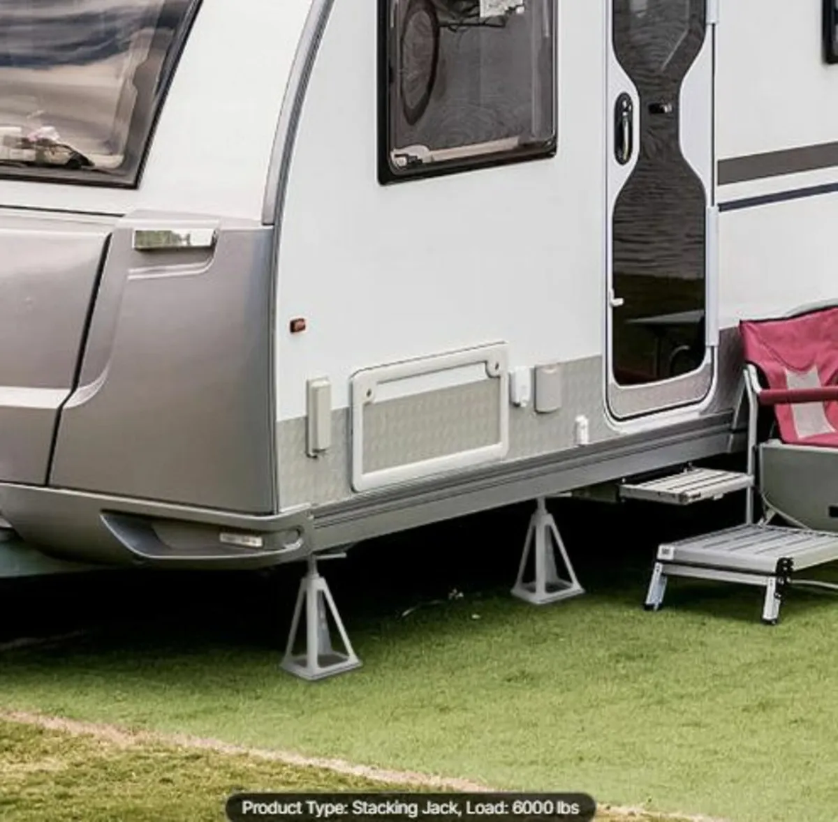 RV Stabilizer Jacks, 4 Pack Aluminum RV Leveling - Image 4