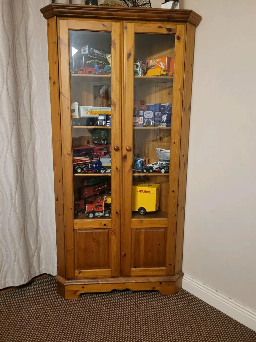 Pine TV corner unit and Pine Display Unit - Image 1