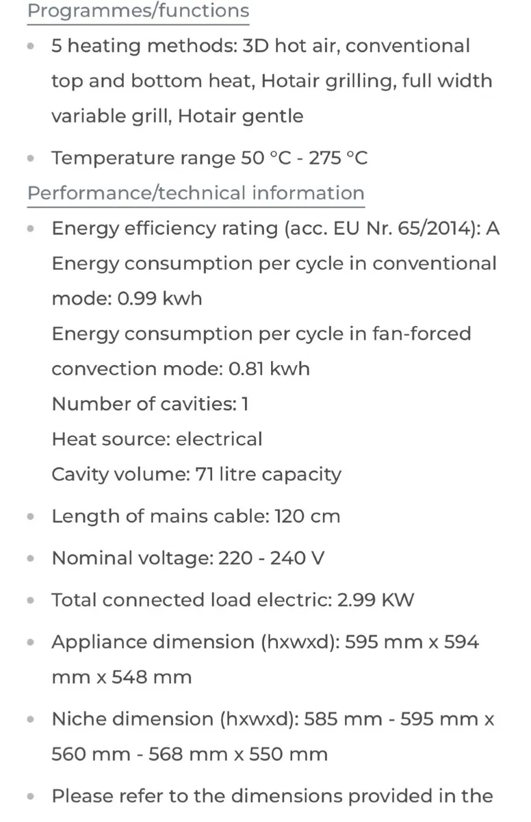 Oven bosch - Image 3