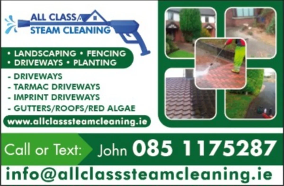All Class steam Cleaning& garden service