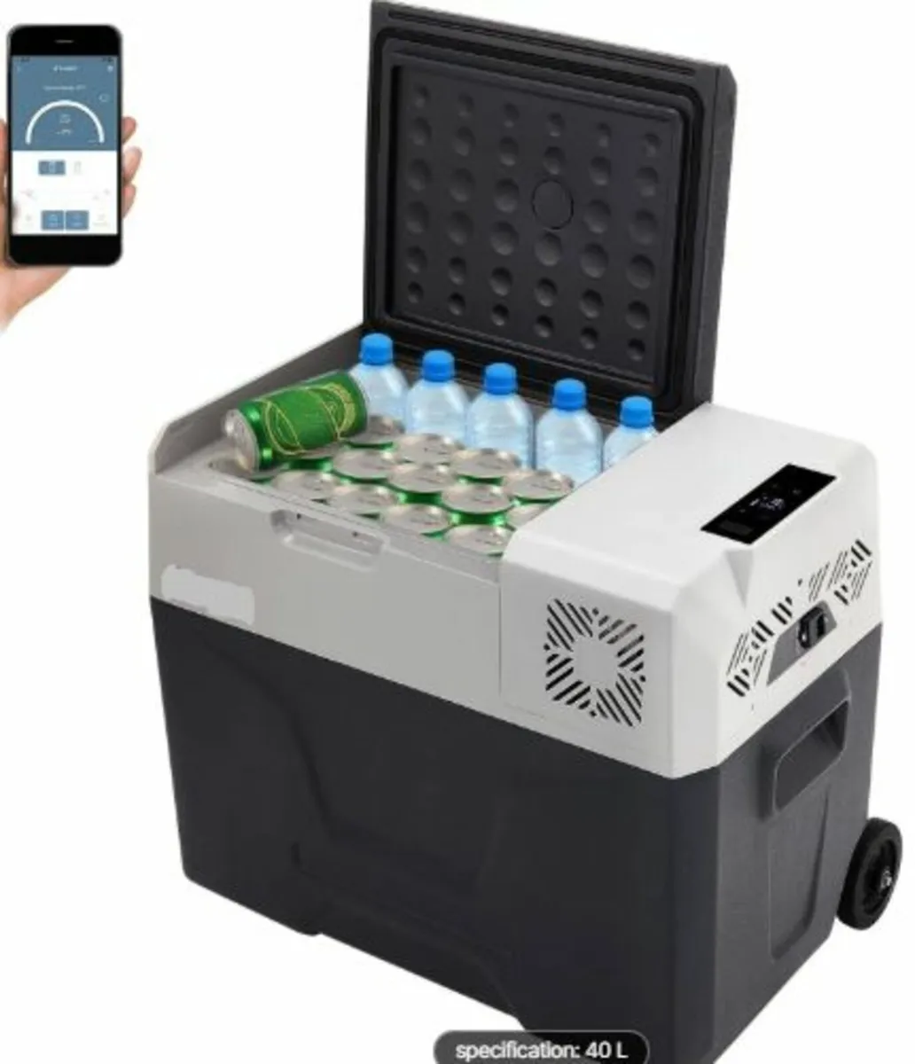 Car Refrigerator, 12 Volt Car Refrigerator Fridge - Image 1