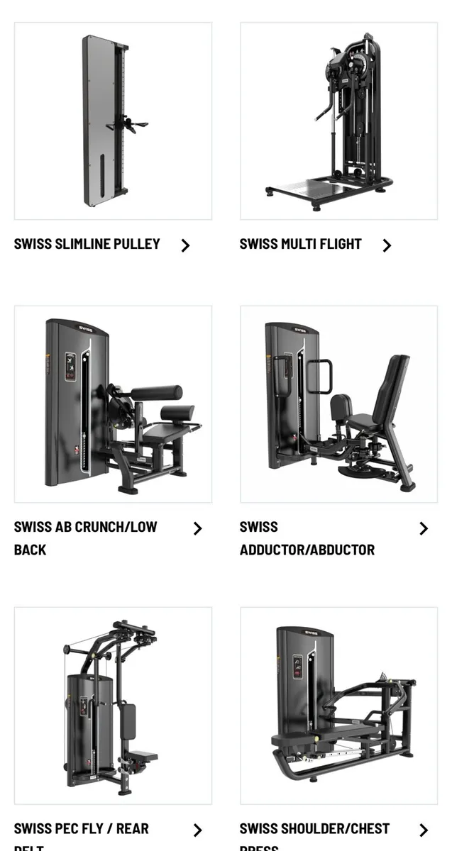 Strength Swiss Gym Machines | New Stacks - Image 1