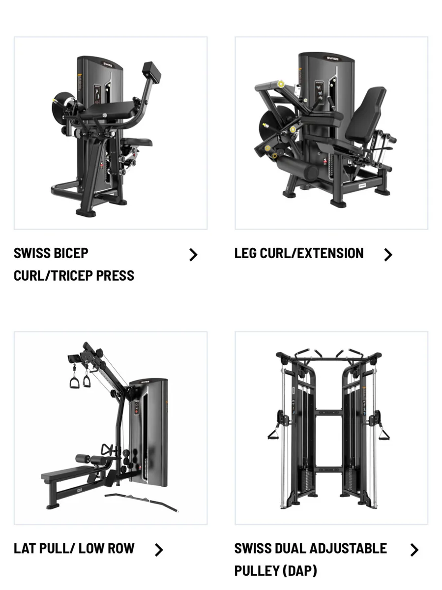 Strength Swiss Gym Machines | New Stacks - Image 3