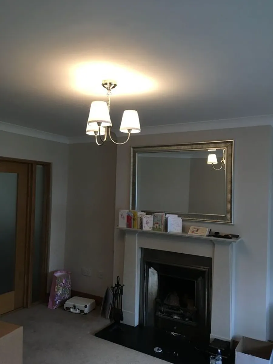 Large metal framed wall mirror, from ikea 130cm x 90cm - Image 1