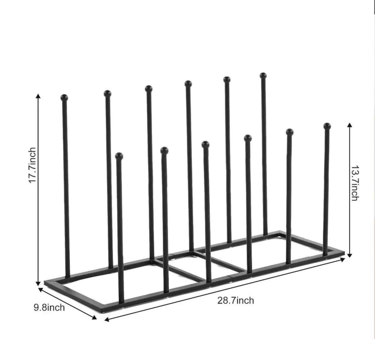 Welly Boot Metal Rack 6 Pair Outdoor/indoor NEW - Image 2