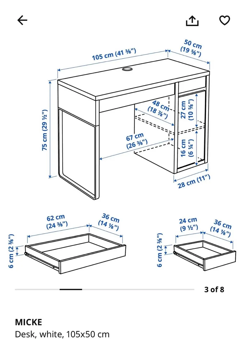 IKEA Desk - Image 3
