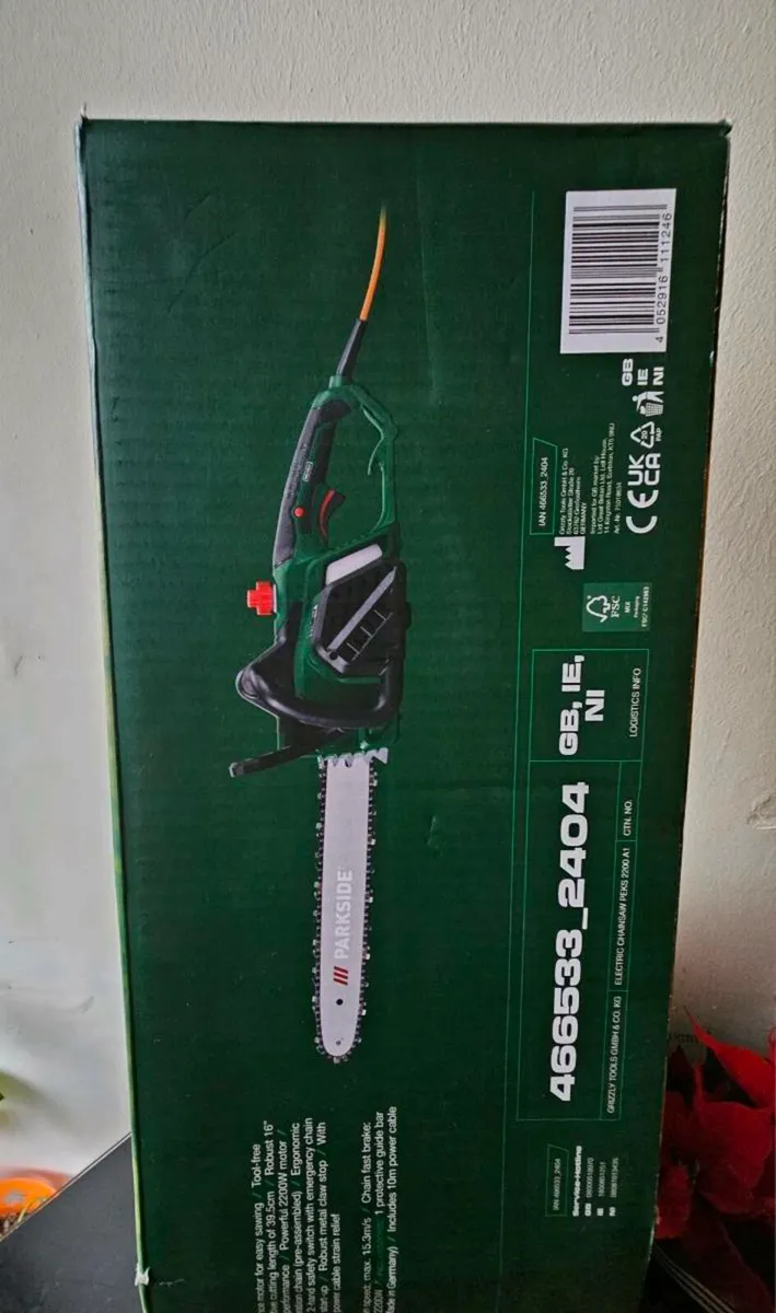 Electric Chainsaw – PEKS 2200 A1 Brand New. - Image 4