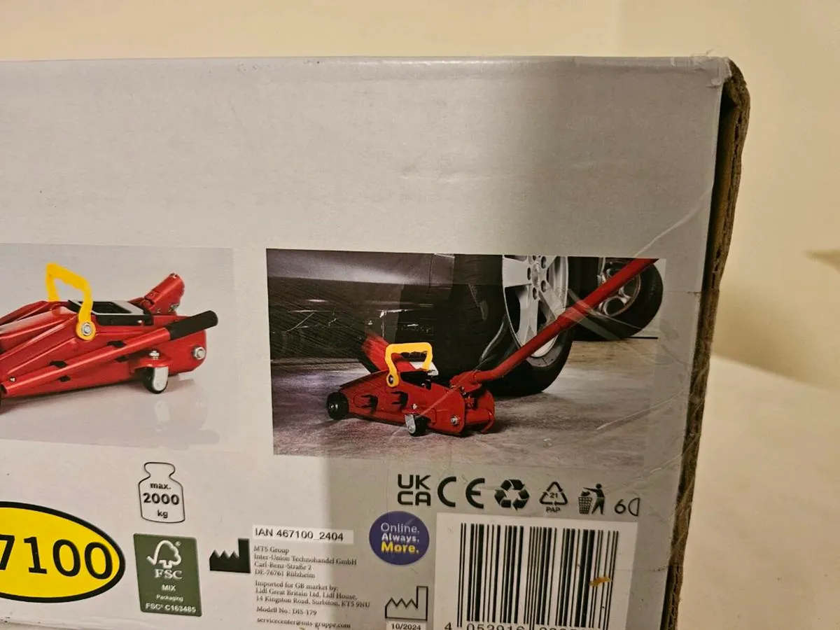 Ultimate Speed Hydraulic Trolley Jack – 2 Ton Capa - Image 3