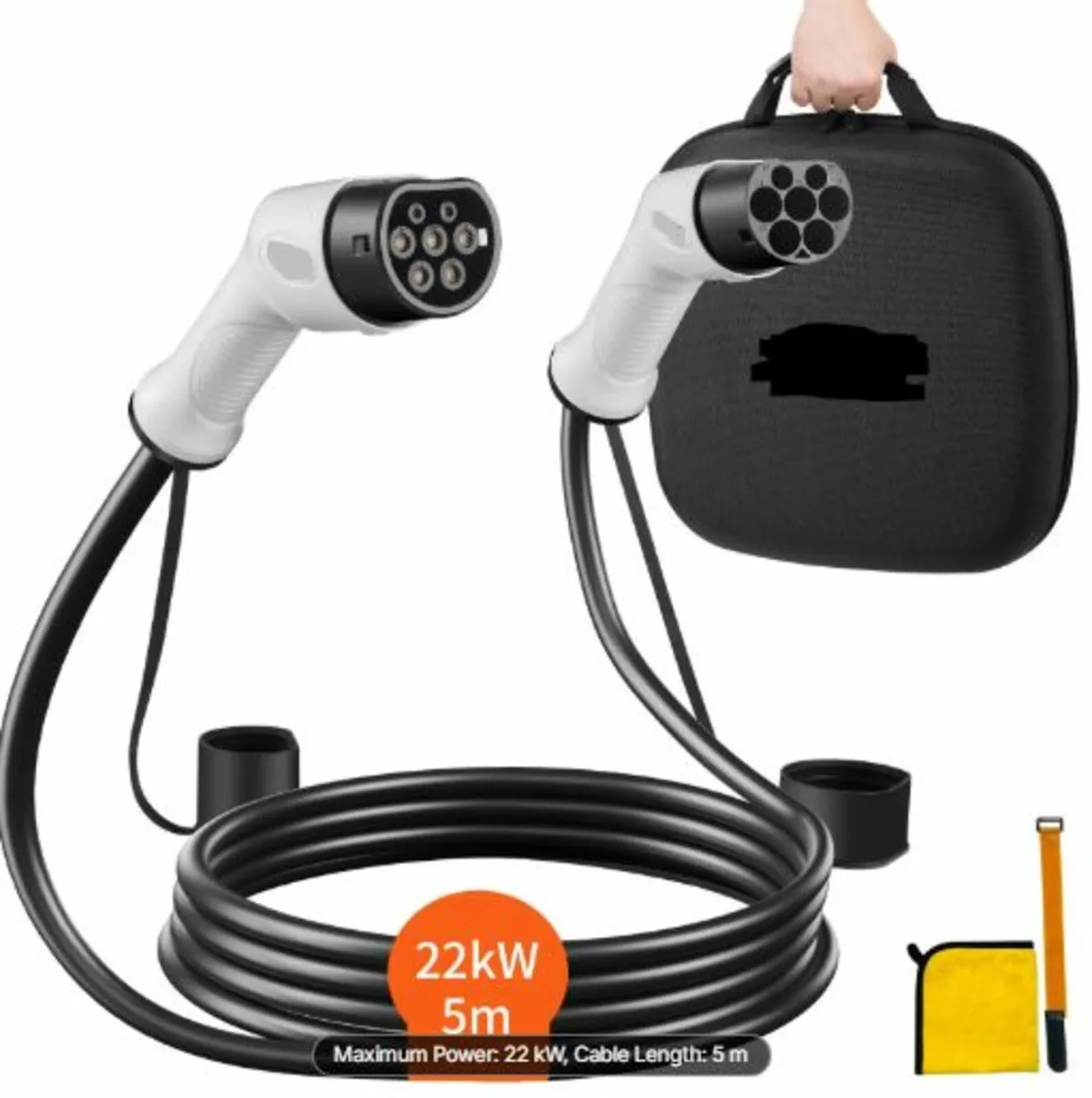 Type 2 to Type 2 EV Charging Cable, 32Amp, 22kW 5 - Image 1