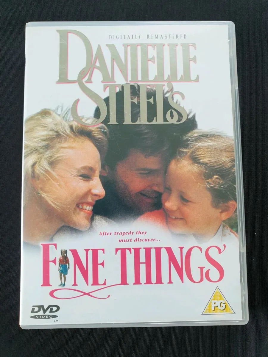 Fine Things Danielle Steel DVD 1990 Tracy Pollan - Image 1