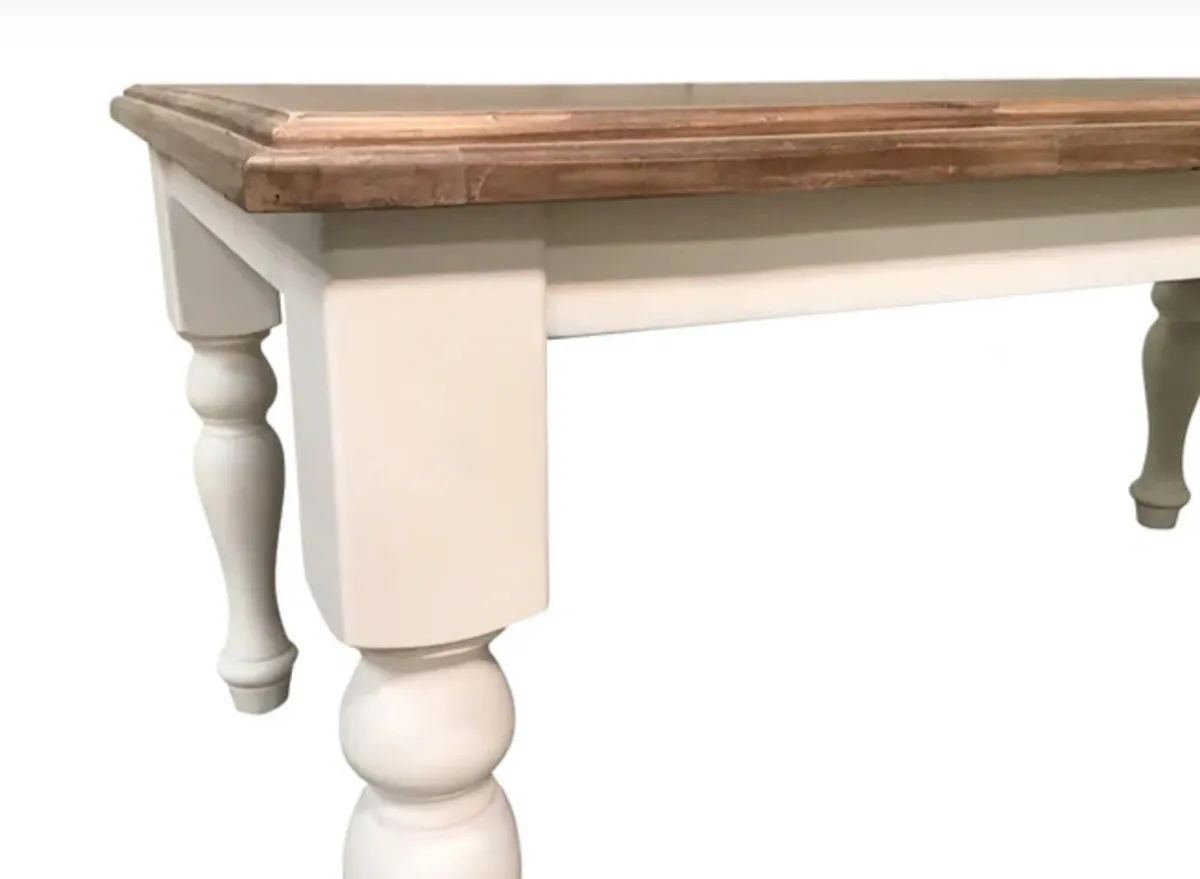 Solid wood dining table - Image 2