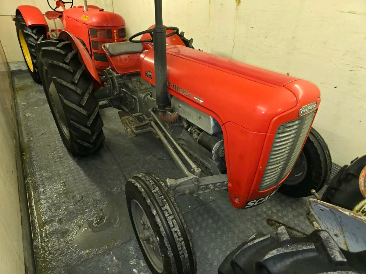 Massey ferguson 35 petrol vintage tractor - Image 1