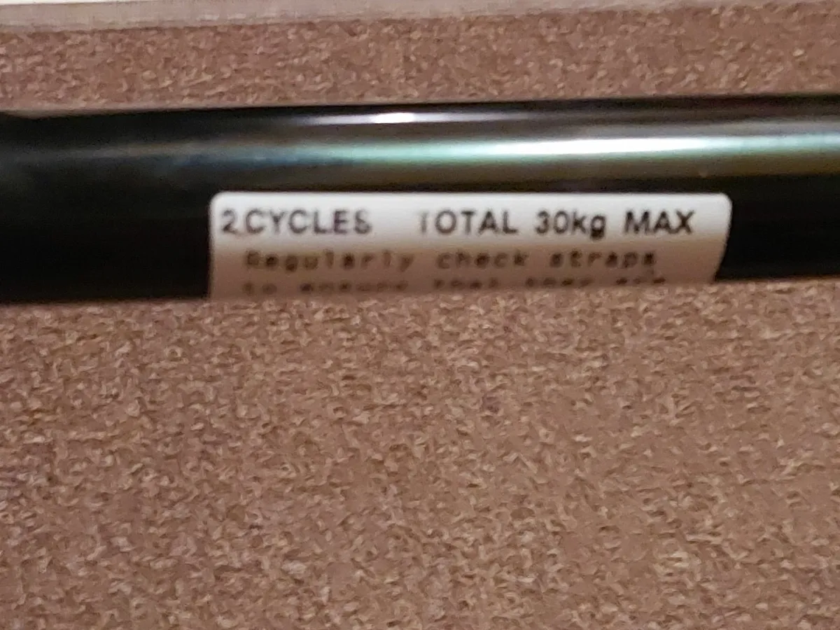 Bicycle Carrier in Excellent Condition Max 2 Bikes - Image 4